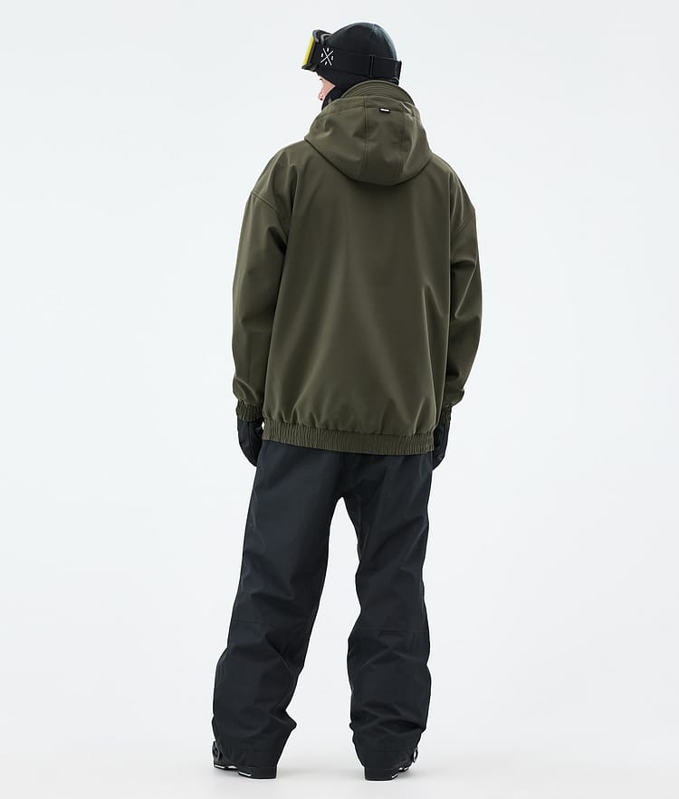 Cyclone Ski Jacket Men Olive Green, Image 4 of 8