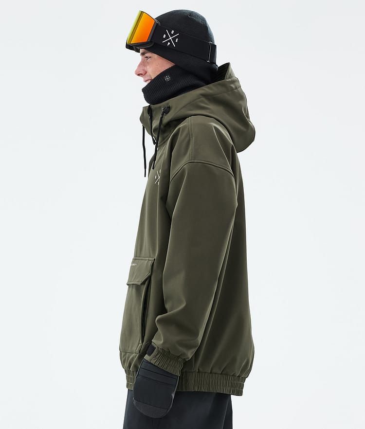 Cyclone Snowboard Jacket Men Olive Green, Image 5 of 8