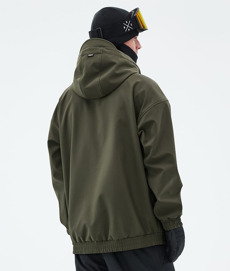 Cyclone Ski Jacket Men Olive Green, Image 6 of 8