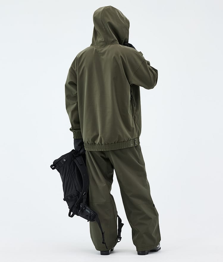 Cyclone Skidoutfit Herr Olive Green, Image 2 of 2