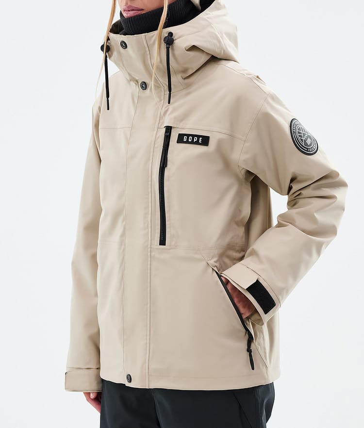 Blizzard W Full Zip Snowboard Jacket Women Sand, Image 7 of 9