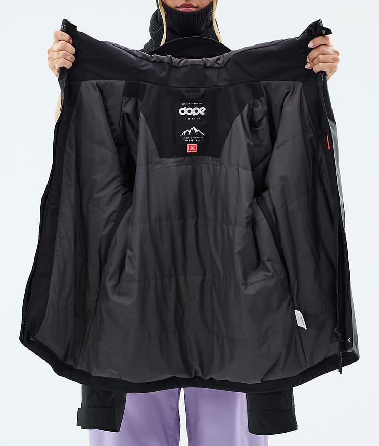 Blizzard W Full Zip Snowboard Jacket Women Black, Image 9 of 9