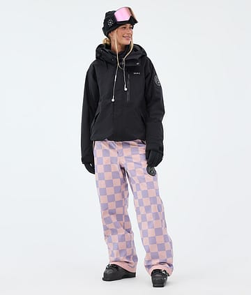 Blizzard W Full Zip スキーウェアセット レディース Black/Squares