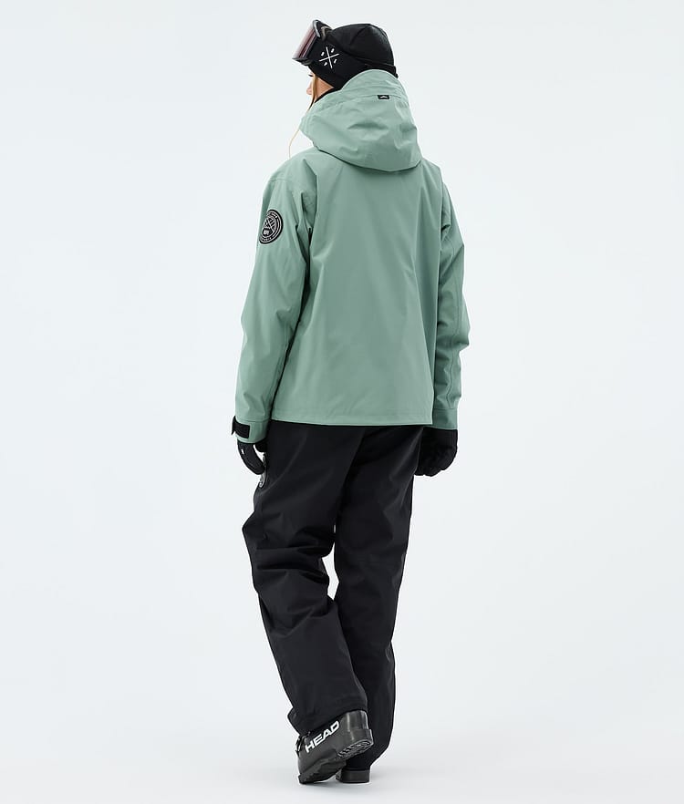 Blizzard W Full Zip Skijacke Damen Faded Green, Image 3 of 9