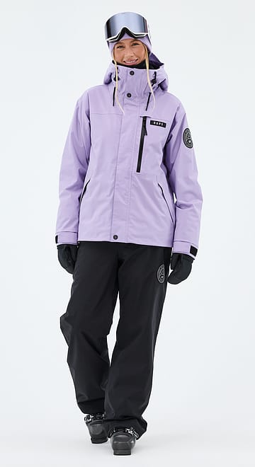 Blizzard W Full Zip Ski Outfit Women Faded Violet/Black