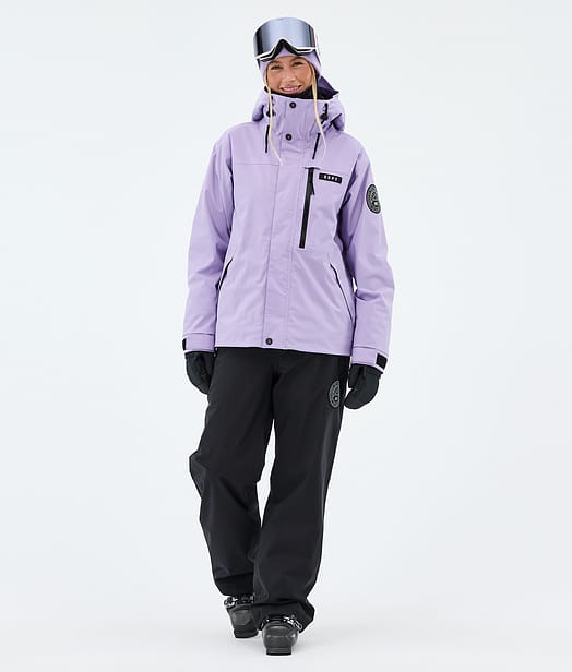 Blizzard W Full Zip Ski Outfit Faded Violet/Black