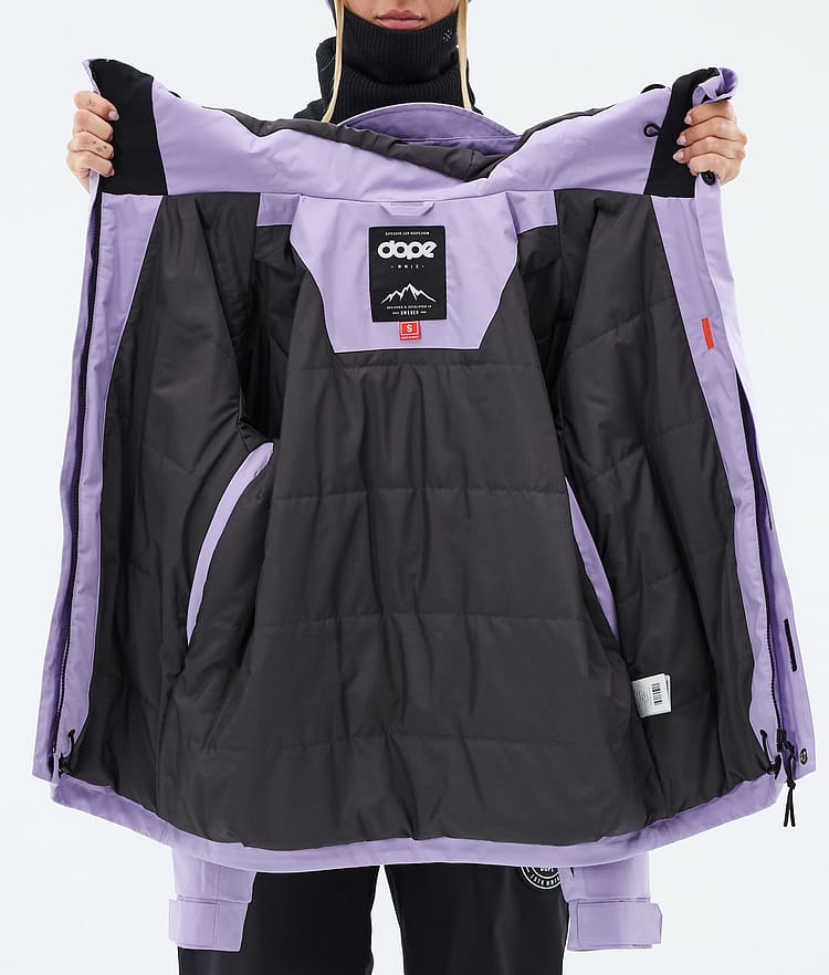 Blizzard W Full Zip Snowboard Jacket Women Faded Violet, Image 9 of 9