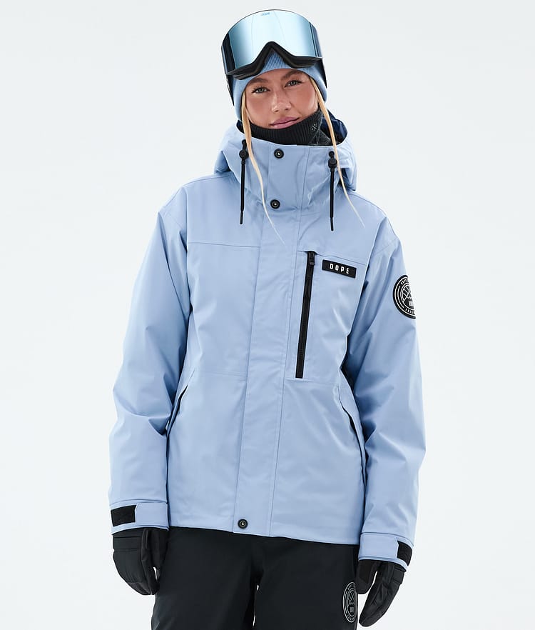 Blizzard W Full Zip Veste Snowboard Femme Light Blue, Image 1 sur 9