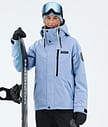 Dope Blizzard W Full Zip Snowboard Jacket Women Light Blue
