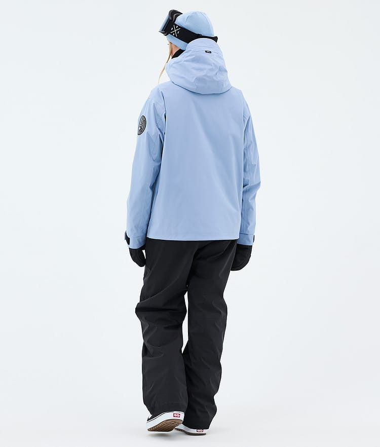 Blizzard W Full Zip Snowboard Jacket Women Light Blue, Image 3 of 9