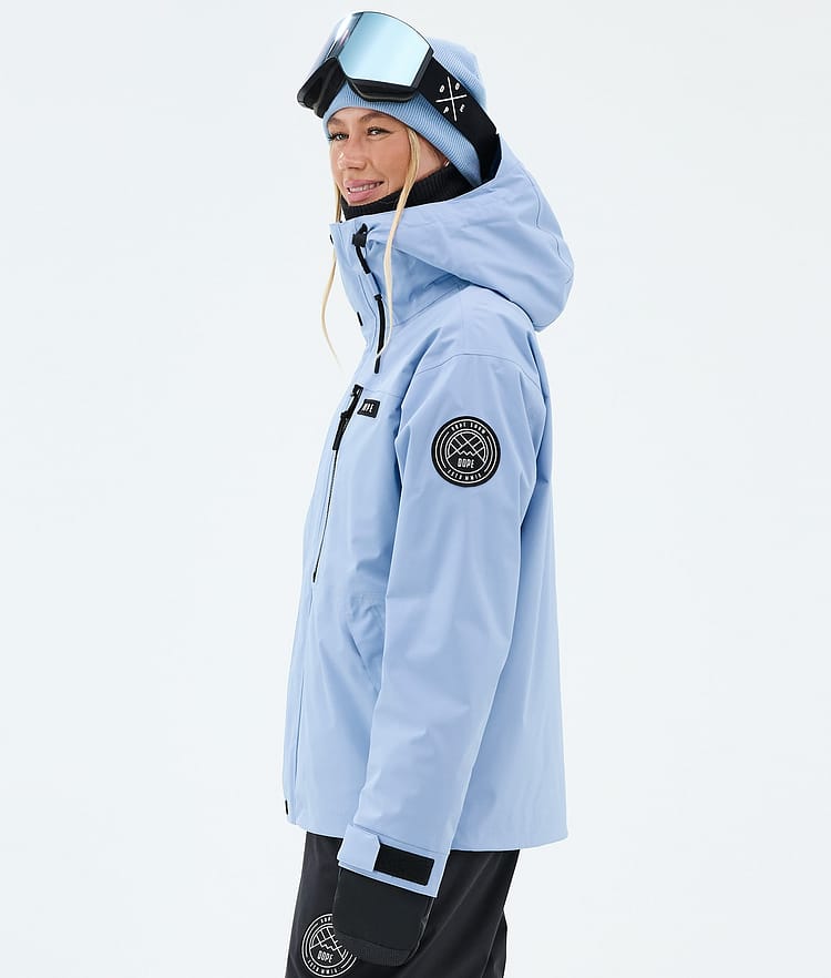 Blizzard W Full Zip Snowboard Jacket Women Light Blue, Image 5 of 9