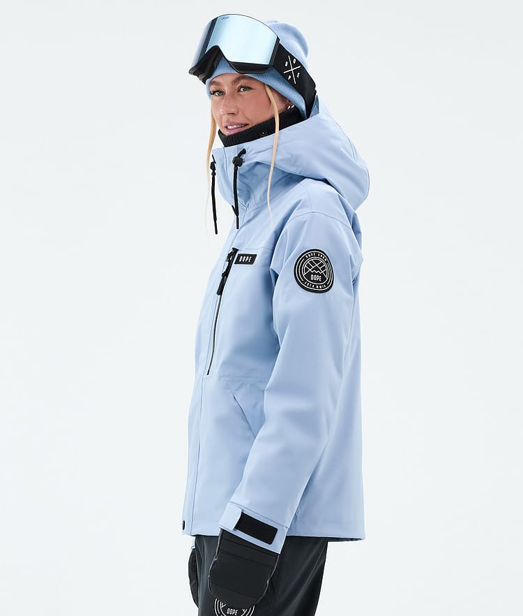 Blizzard W Full Zip Veste Snowboard Femme Light Blue, Image 5 sur 9