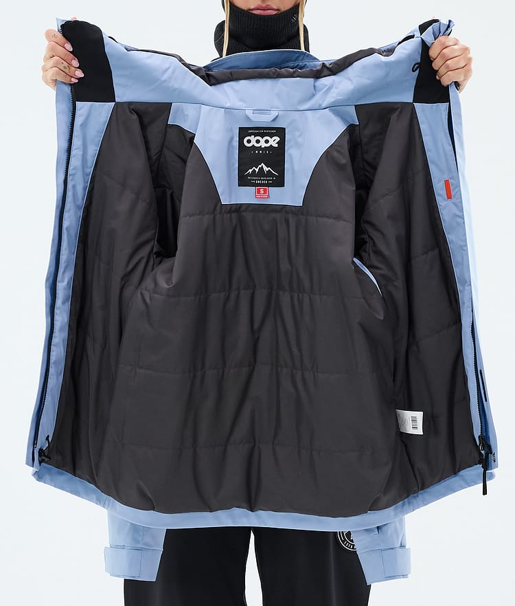 Blizzard W Full Zip Snowboard Jacket Women Light Blue, Image 9 of 9