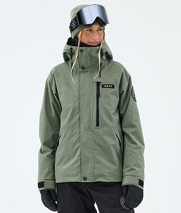 Blizzard W Full Zip Ski Jacket Women Moss Green