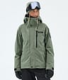 Blizzard W Full Zip Bunda na Snowboard Dámské Moss Green