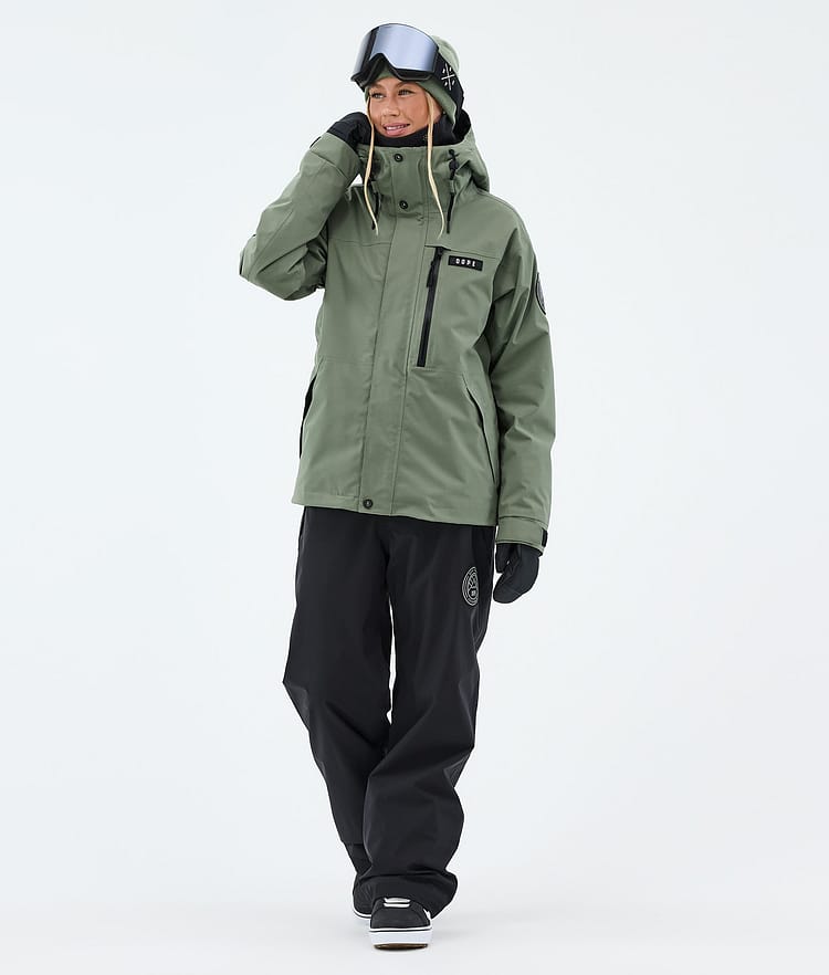 Blizzard W Full Zip Snowboard Jacket Women Moss Green, Image 2 of 9