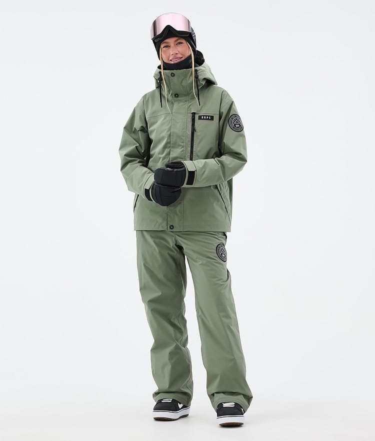 Blizzard W Full Zip Snowboard Jacket Women Moss Green, Image 2 of 9