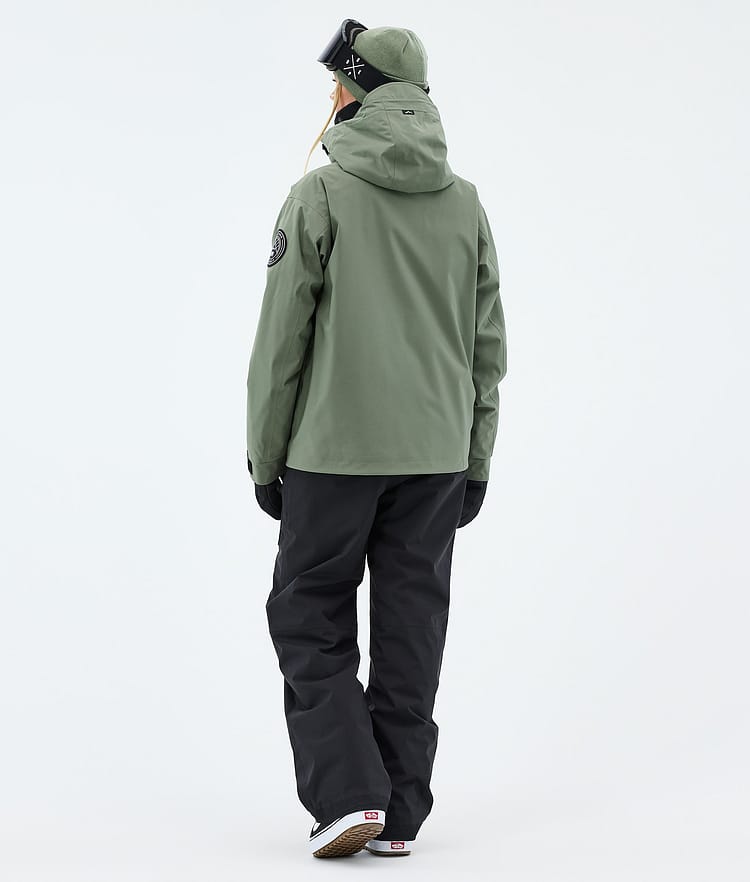 Blizzard W Full Zip Snowboard Jacket Women Moss Green, Image 3 of 9