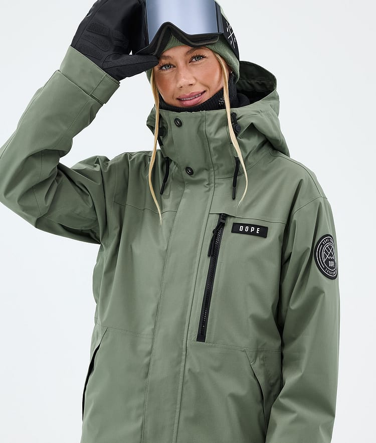 Blizzard W Full Zip Snowboard Jacket Women Moss Green, Image 4 of 9