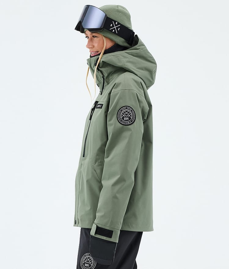 Blizzard W Full Zip Snowboard Jacket Women Moss Green, Image 5 of 9