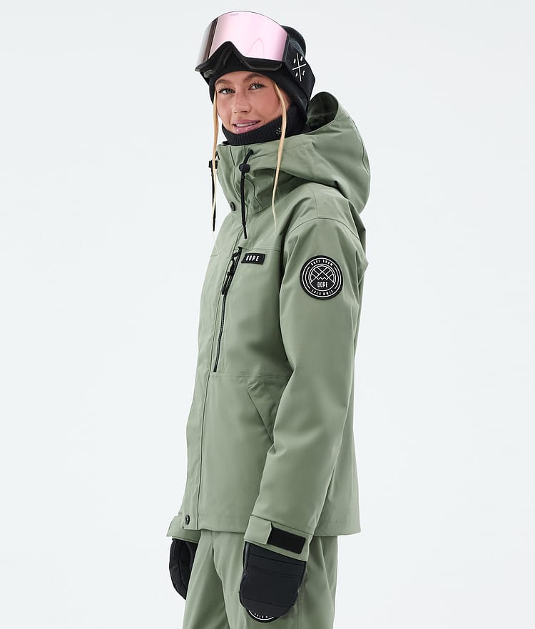 Blizzard W Full Zip Ski Jacket Women Moss Green, Image 5 of 9