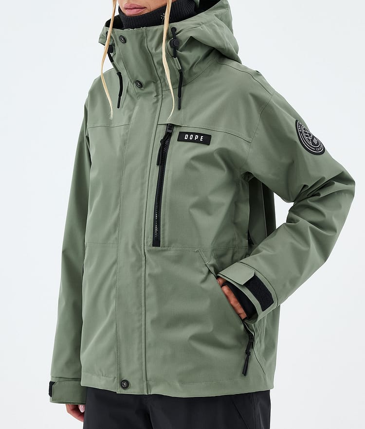 Blizzard W Full Zip Ski Jacket Women Moss Green, Image 7 of 9