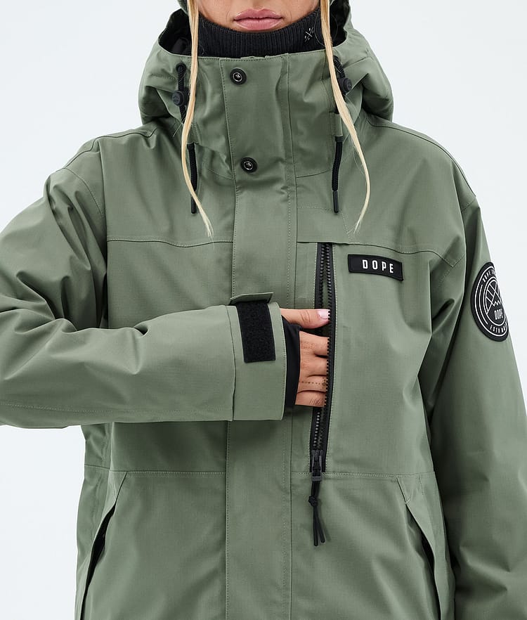 Blizzard W Full Zip Snowboard Jacket Women Moss Green, Image 8 of 9
