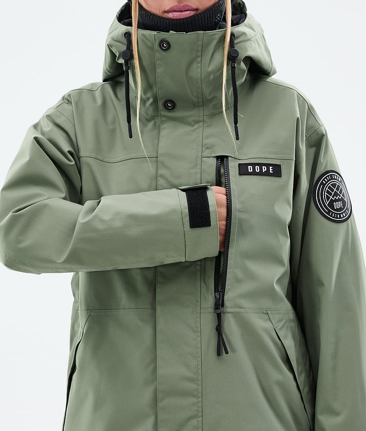 Blizzard W Full Zip Ski Jacket Women Moss Green, Image 8 of 9