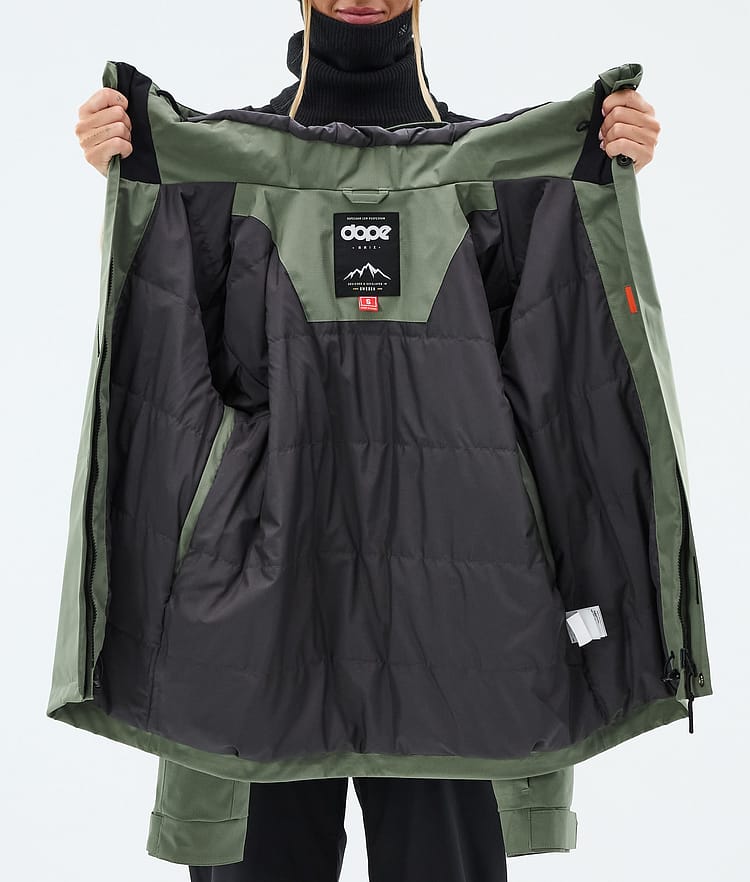 Blizzard W Full Zip Snowboard Jacket Women Moss Green, Image 9 of 9