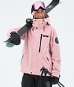 Dope Blizzard W Full Zip Ski Jacket Women Soft Pink