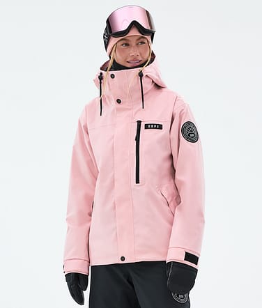 Blizzard W Full Zip Skijacke Damen Soft Pink