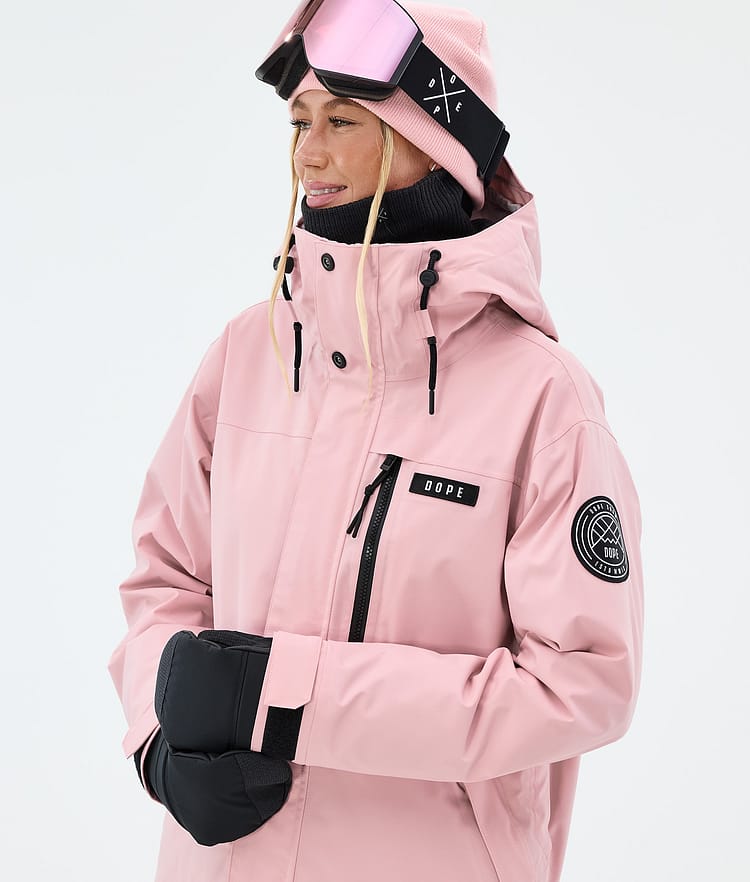 Blizzard W Full Zip スノーボードジャケット レディース Soft Pink, Image 4 of 9
