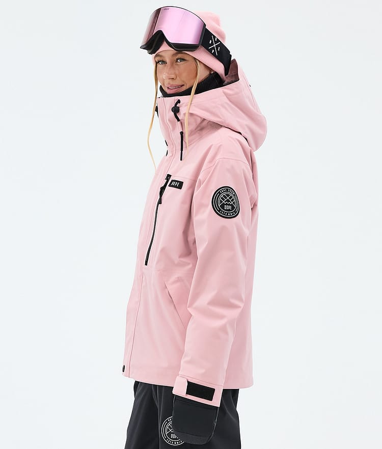 Blizzard W Full Zip スノーボードジャケット レディース Soft Pink, Image 5 of 9