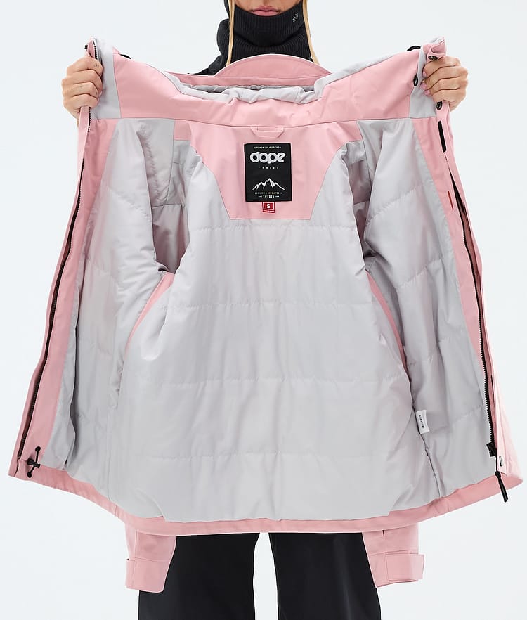 Blizzard W Full Zip Skijacke Damen Soft Pink, Image 9 of 9