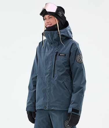 Blizzard W Full Zip Kurtka Snowboardowa Kobiety Metal Blue