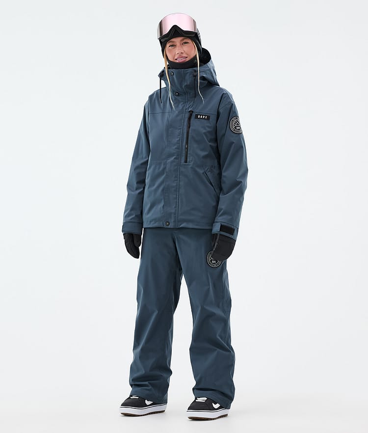 Blizzard W Full Zip Snowboard Jacket Women Metal Blue, Image 2 of 9