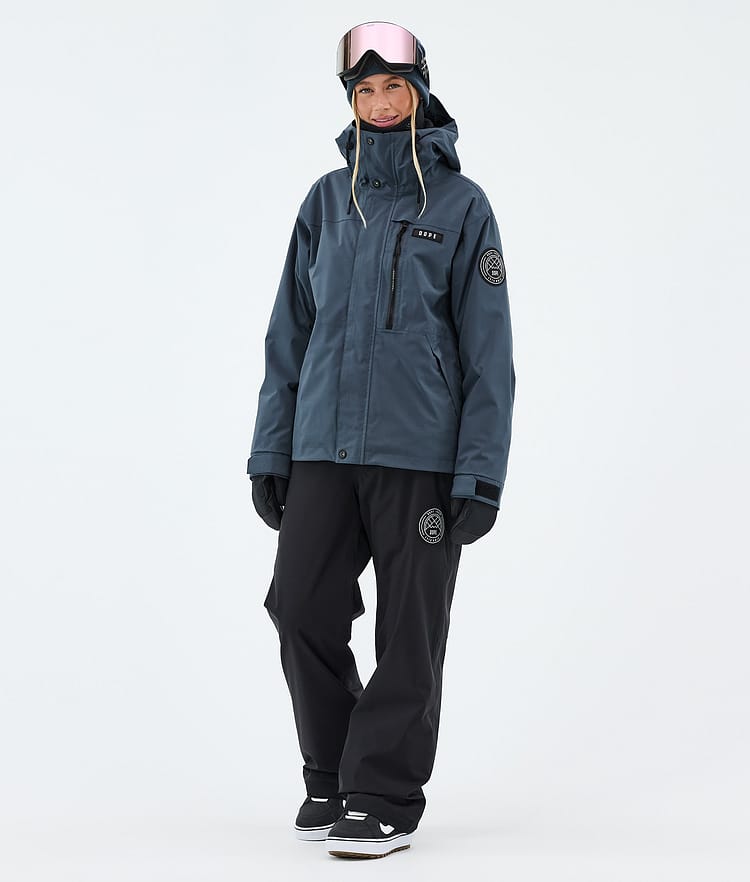 Blizzard W Full Zip Snowboard Jacket Women Metal Blue, Image 2 of 9