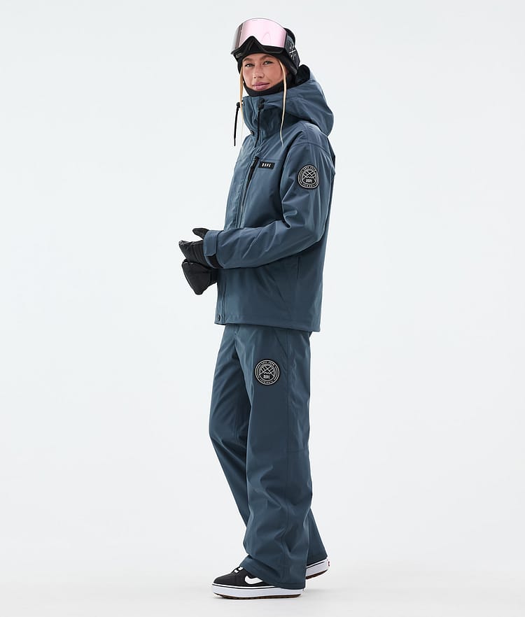 Blizzard W Full Zip Snowboard Jacket Women Metal Blue, Image 3 of 9
