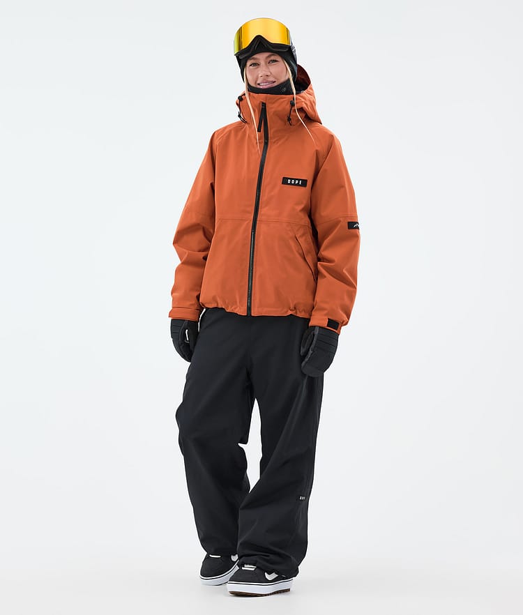 Spartan W Snowboardjakke Dame Burned Orange, Billede 2 af 8