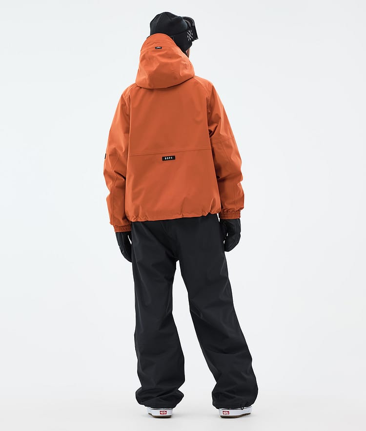 Spartan W Snowboardjakke Dame Burned Orange, Billede 4 af 8