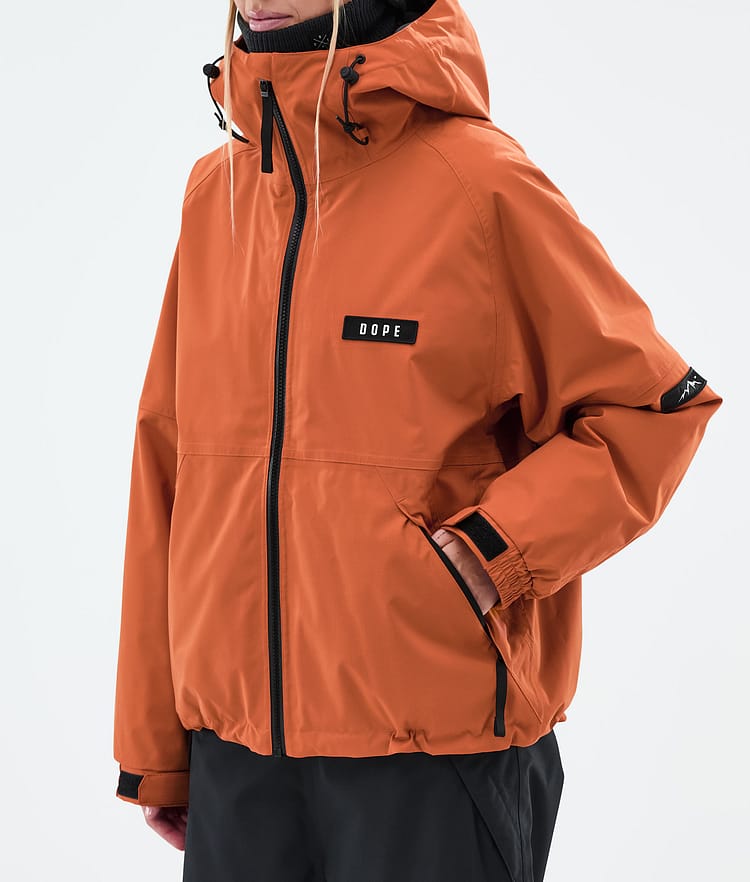 Spartan W Snowboardjakke Dame Burned Orange, Billede 7 af 8