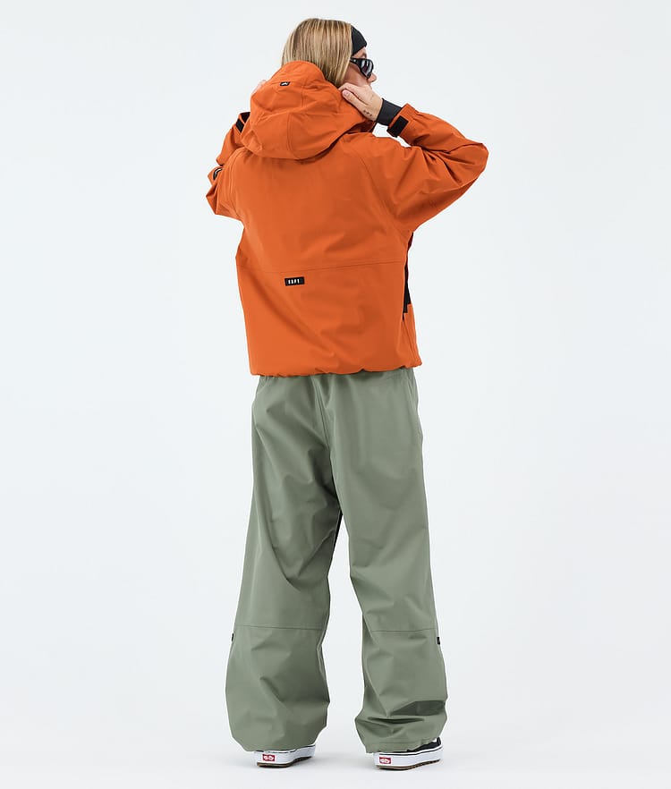 Spartan W Outfit Snowboard Femme Burned Orange/Moss Green, Image 2 of 2