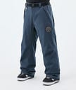 Dope Blizzard Snowboard Pants Men Metal Blue
