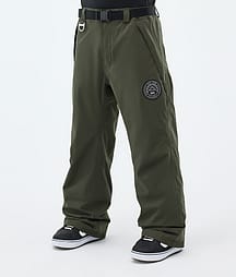 Dope Blizzard Kalhoty na Snowboard Pánské Olive Green