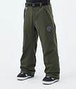 Dope Blizzard Snowboard Pants Men Olive Green