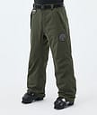 Dope Blizzard Ski Pants Men Olive Green