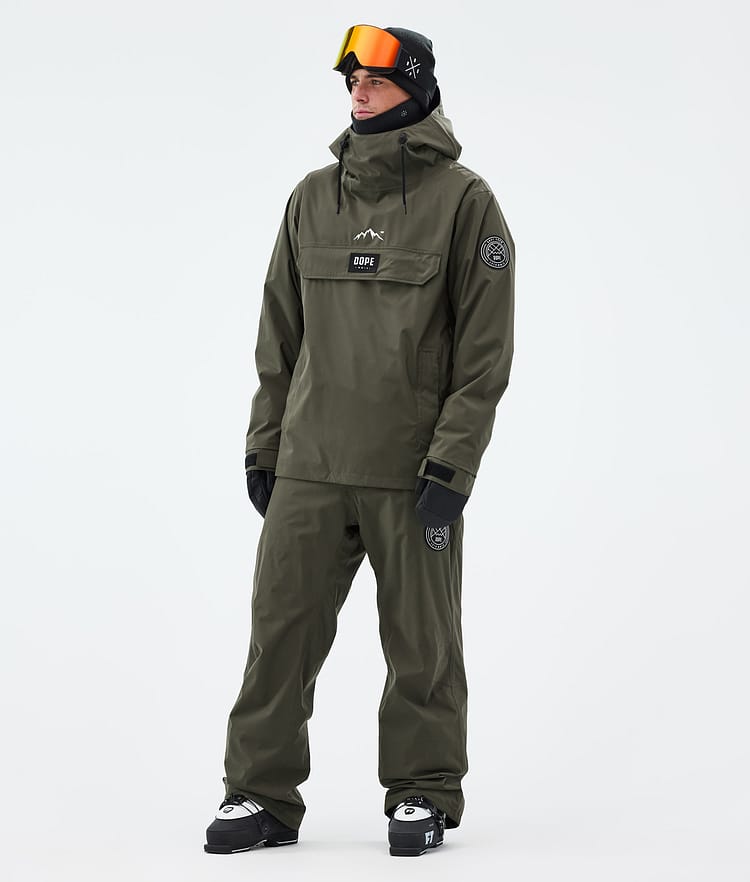 Blizzard Ski Pants Men Olive Green, Image 2 of 5