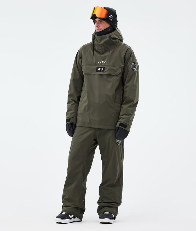 Blizzard Snowboard Pants Men Olive Green, Image 2 of 5
