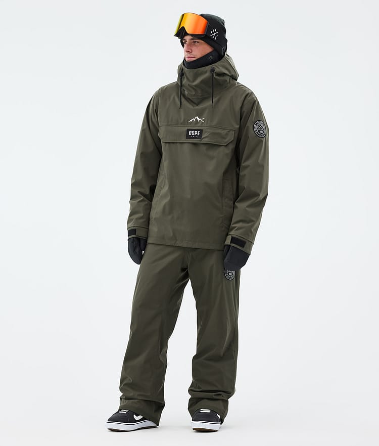 Blizzard Snowboard Pants Men Olive Green, Image 2 of 5