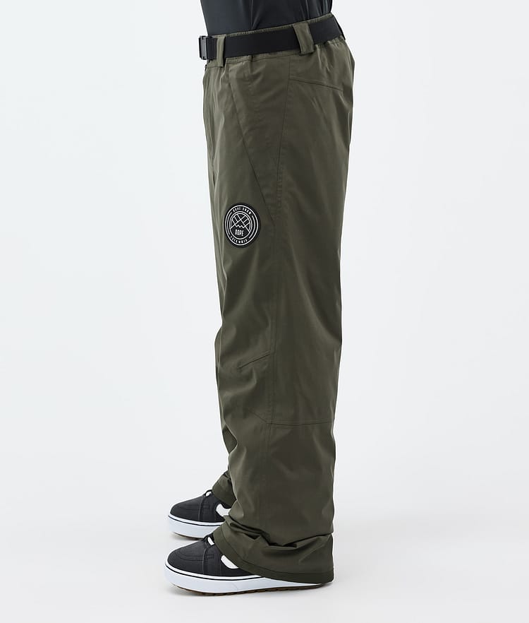 Blizzard Snowboard Pants Men Olive Green, Image 3 of 5